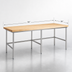 Thumbnail image #3 for John Boos Stainless Steel Baker's Table Frame for 96 x 36 Inch Top