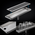Thumbnail image #3 for Perlick 5000 Series Surface-Mount Stainless Steel Drip Tray Trough with Removable Louvered Glass Rack and 1/2-Inch Drain