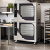 Thumbnail image #3 for Blodgett CNVX-14G DBL Double-Stack Gas Convection Oven, 2 Decks, Full-Size Pan Capacity