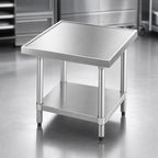 Thumbnail image #3 for Advance Tabco MT-GL-303 36 x 30 x 24-Inch Stainless Steel Equipment Stand with Adjustable Galvanized Undershelf