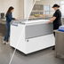 Thumbnail image #3 for Beverage-Air 58-Inch Dual Access Cold Wall School Milk Cooler, 22.5 Cu. Ft., White