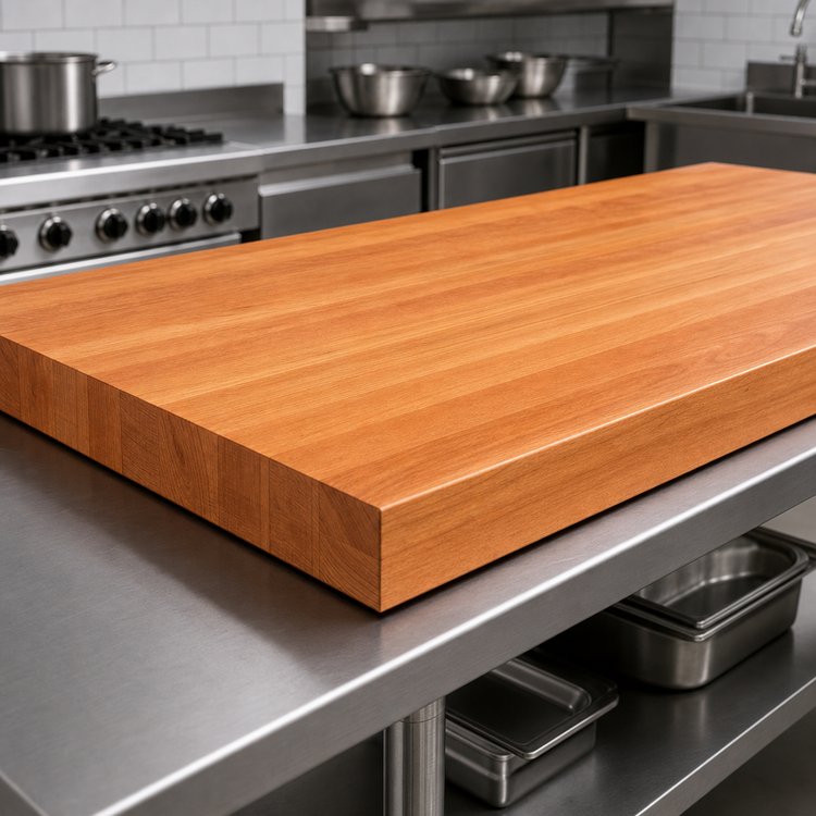 Product image #3 for Boos Block American Cherry Edge Grain Kitchen Countertop, 60 x 38 x 3 Inches, Penetrating Oil Finish