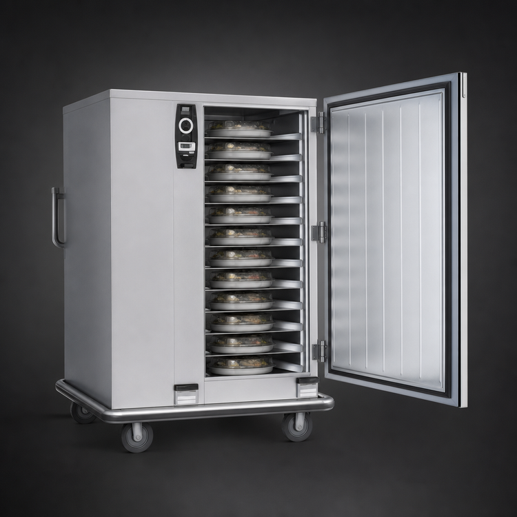 Product image #3 for Metro MBQ-120-QH Heated Banquet Cabinet, Single Door, 120 Covered Plate Capacity