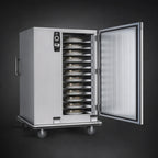 Thumbnail image #3 for Metro MBQ MBQ-120-QH Heated Banquet Cabinet, Single Door, 120 Covered Plate Capacity, Stainless Steel, Thermostatic Controls