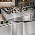 Thumbnail image #3 for Glastender Back Bar Ice Display Unit for Bottled Beverages, 54 Inch x 18 Inch x 7 Inch, Stainless Steel