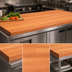 Thumbnail image #3 for Boos Block American Cherry Edge Grain Kitchen Countertop, 108-Inch W x 38-Inch D x 3-Inch Thick, Varnique Finish