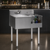 Thumbnail image #3 for Eagle Group 1800 Series Underbar Ice Bin/Cocktail Station with Blender Recess, 24-Inch Ice Bin, and Bottle Wells, 50 x 20 Inches