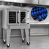Thumbnail image #3 for Southbend Platinum PCG50S/S Full-Size Single Deck Gas Convection Oven, 50,000 BTU, Standard Controls