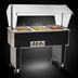 Thumbnail image #3 for Eagle Service Mate Deluxe Portable Buffet Hot Food Table, 3-Well, 48-Inch, 240V