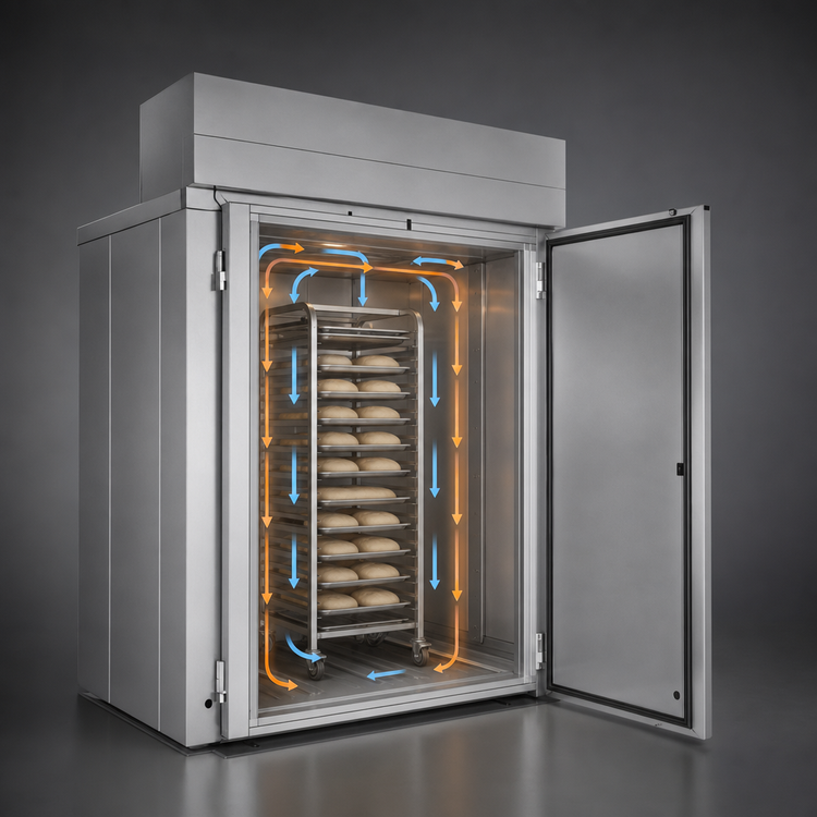 Product image #3 for Baxter PW2E Double Wide Roll-In Proofer Cabinet, 80.5-Inch Deep, 62-Inch Wide, Stainless Steel, Electric Heat, Without Floor