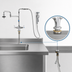 Thumbnail image #3 for T&S Brass Single-Hole Deck-Mount Pot and Kettle Filler Add-On Faucet with 18-Inch Swing Nozzle