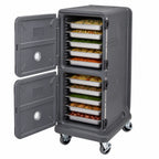 Thumbnail image #3 for Cambro Pro Cart Ultra® PCU2000PP615 Front-Loading Insulated Hot Food Pan Carrier, 2 Compartments, 20 GN 1/1 Pans