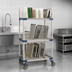Thumbnail image #4 for MetroMax 4 Mobile 3-Tier Drying Rack Unit for Trays, Cutting Boards and Sheet Pans, 36 x 24 x 68 Inches