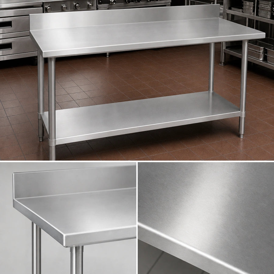 14-Gauge 300-Series Stainless Steel Top