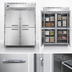 Thumbnail image #3 for Continental Refrigerator Designer Line D2FENHD Two-Section Wide Reach-In Freezer