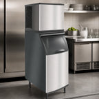 Thumbnail image #3 for Koolaire KDT0420A Air-Cooled Self-Contained Dice Cube Ice Machine, 22-Inch Wide, Up to 440 lb per 24 Hours