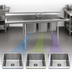 Thumbnail image #3 for Eagle Group 314 Series Three-Compartment Stainless Steel Sink with Left Drainboard, 104-3/4-Inch Wide