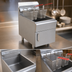 Thumbnail image #3 for RedHots Countertop Liquid Propane Gas Fryer, Single Pot, 30 lb. Fat Capacity
