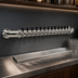 Thumbnail image #3 for Glastender Pipe Wall Draft Dispensing Tower, Wall-Mounted, 14 Faucets, Glycol-Cooled, Mirror Finish