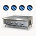 Thumbnail image #3 for IKON Cooking 48-Inch Natural Gas Radiant Charbroiler with 4 Burners