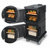 Thumbnail image #4 for Cambro Ultra Camcart® Double-Compartment Front-Loading Insulated Food Pan Cart, Black