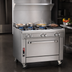 Thumbnail image #3 for Southbend Platinum Heavy Duty 36-Inch Gas Range with 4 Open Burners, 12-Inch Charbroiler and Cabinet Base