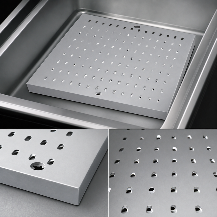 Product image #3 for Hatco Perforated False Bottom for CWB-2 Food Well