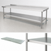Thumbnail image #3 for Advance Tabco 18-Gauge Stainless Steel Undershelf for 132