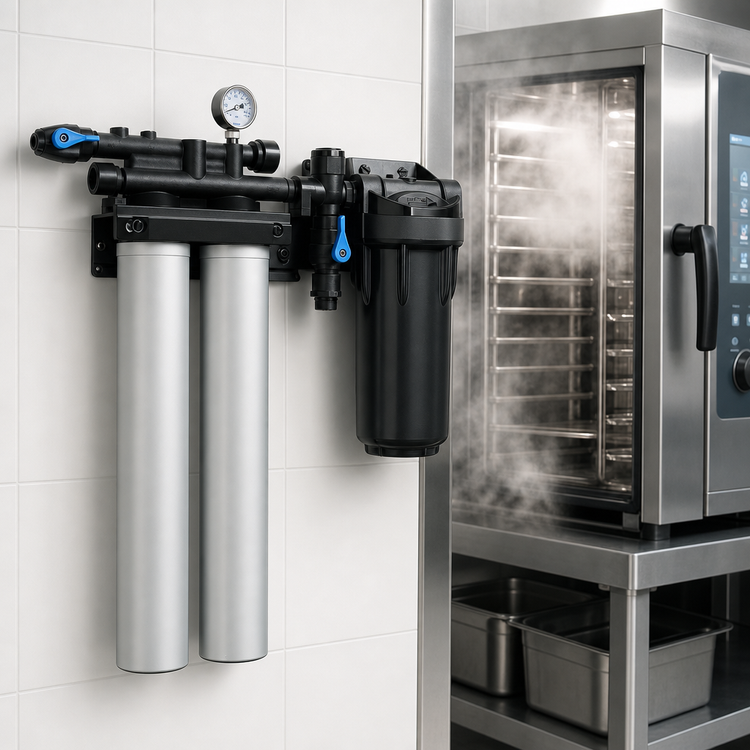 Product image #3 for Everpure KleenSteam II Twin Steamer Water Filter System, 20,000-Gallon Capacity, 5.0 GPM