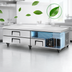 Thumbnail image #3 for True 84-Inch Refrigerated Chef Base with 4 Drawers, 18-Gauge Stainless Steel Top, Self-Contained R290 Refrigeration