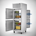 Thumbnail image #3 for True Spec Series Pass-Thru One-Section Reach-In Refrigerator with 2 Front and 2 Rear Half Doors