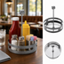 Thumbnail image #3 for American Metalcraft Round Stainless Steel Condiment Rack, 7-3/4 Inch Dia. x 9-1/2 Inch H