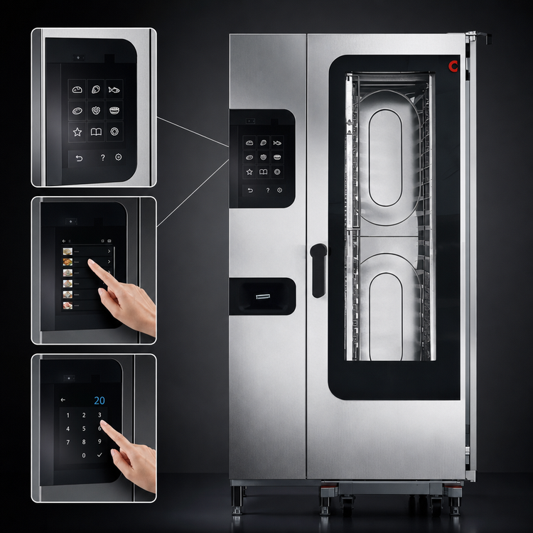 Product image #3 for Convotherm C4 ET 20.10ES-N Full-Size Electric Boilerless Roll-In Combi Oven with easyTouch Control