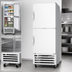 Thumbnail image #3 for Beverage-Air One-Section Reach-In Refrigerator with Solid Half Doors, Bottom-Mounted Self-Contained, 16.85 Cu. Ft.