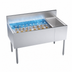 Thumbnail image #3 for Krowne Royal Series 48-Inch Underbar Multi-Station Ice Bin with Bottle Well and 10-Circuit Cold Plate