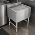 Thumbnail image #3 for Slim-Line Freestanding Underbar Drainboard with Top Drain and Removable Perforated Insert, 24 Inch W x 18 Inch D x 32-1/2 Inch H