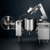 Thumbnail image #3 for Crown DLTM-80 80 Gallon Direct Steam 2/3 Jacketed Tilting Mixer Kettle
