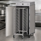 Thumbnail image #3 for Carter-Hoffmann (Middleby) RTB202M 1-Section Roll-In Heated Holding Cabinet, Convection, Stainless Steel, Pass-Through Doors