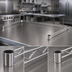 Thumbnail image #3 for Quantum 60-Inch x 18-Inch 3-Sided Wire Frame Shelf, 304 Stainless Steel