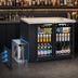 Thumbnail image #3 for Everest Refrigeration EBB48G-24 49-Inch Two-Section 24-Inch-Deep Glass Door Back Bar Cooler