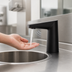 Thumbnail image #3 for T&S Brass WaveCrest Touchless Electronic Sensor Lavatory Faucet, Single-Hole Deck Mount, Matte Black, 0.5 GPM