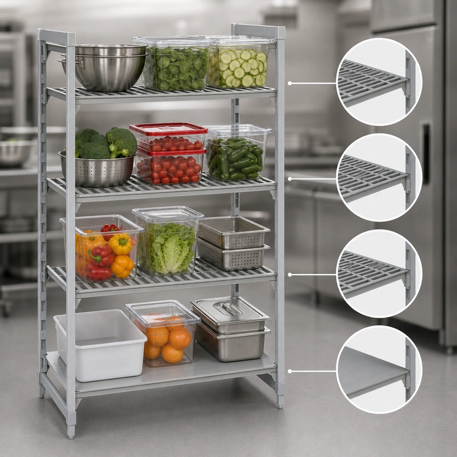 Mixed Shelf Configuration