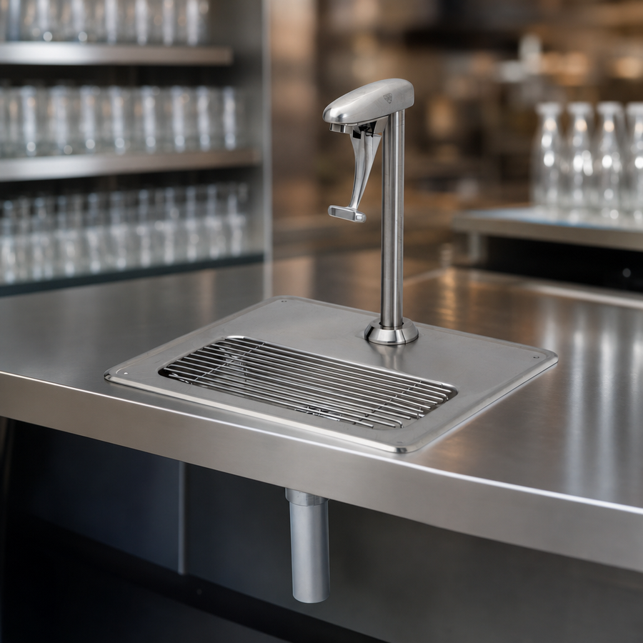 Deck Mount Water Station
