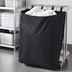 Thumbnail image #3 for Premium Linen Hamper Bag, 30 Gallon, Polyester, Black
