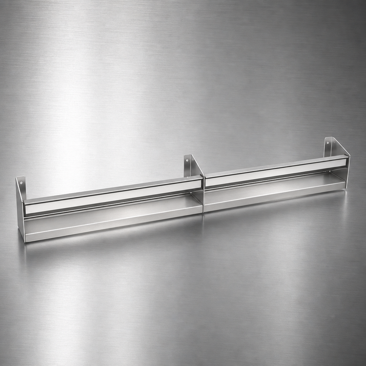 Product image #3 for Glastender 53-Inch Single Stainless Steel Underbar Speed Rail