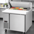 Thumbnail image #3 for Everest Refrigeration EPR1 One-Section Sandwich Prep Table, 35-5/8 Inch Wide, 9 Cu. Ft., Side-Mounted Self-Contained Refrigeration