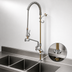 Thumbnail image #3 for EasyInstall Single-Hole Deck-Mount Pre-Rinse Unit with 6-Inch Add-On Faucet, 44-Inch Hose, and 1.15 GPM Spray Valve