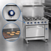Thumbnail image #3 for Imperial Pro Series 36-Inch Electric Restaurant Range with Griddle and Convection Oven