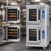 Thumbnail image #3 for Imperial Half-Size 2-Deck Electric Convection Oven with Manual Controls