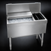 Thumbnail image #3 for Spec-Bar 48-Inch Underbar Combo Ice Bin/Bottle Unit with 100 lb Insulated Ice Bin and Left Bottle Compartment